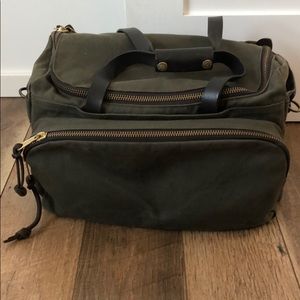 Folsom canvas weekender bag